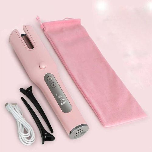 fer-boucler-automatique-alt-Fer à boucler automatique sans fil accompagné de ses accessoires-See-I-J-L-univers-feminin-fer-boucler-automatique-alt-Fer à boucler automatique sans fil en charge-prêt pour la prochaine utilisation-Create defined-sleek curls with our easy-to-use cordless curling iron-
For curly-voluminous hair-opt for the cordless automatic curling iron
