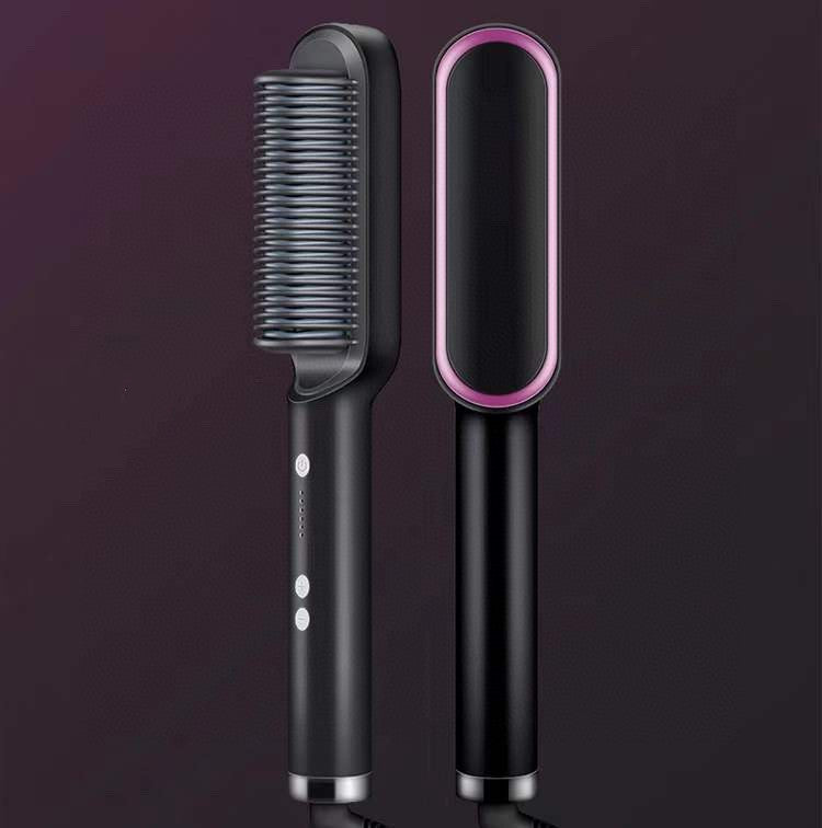 Pour des cheveux lisses et sans frisottis, adoptez le peigne lisseur 2-en-See-I-J-univers-feminin-Le peigne lisseur 2-en-1, votre allié pour un style parfait au quotidien-For smoot-frizz-free hair-use the 2-in-1 straightener comb-The 2-in-1 straightener comb, your ally for perfect everyday style