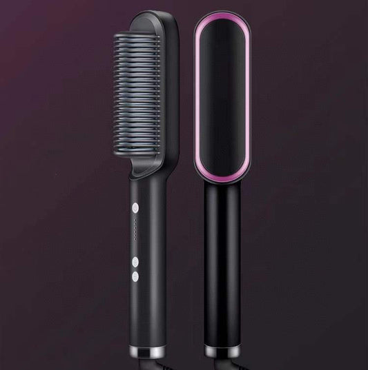 Pour des cheveux lisses et sans frisottis, adoptez le peigne lisseur 2-en-See-I-J-univers-feminin-Le peigne lisseur 2-en-1, votre allié pour un style parfait au quotidien-For smoot-frizz-free hair-use the 2-in-1 straightener comb-The 2-in-1 straightener comb, your ally for perfect everyday style